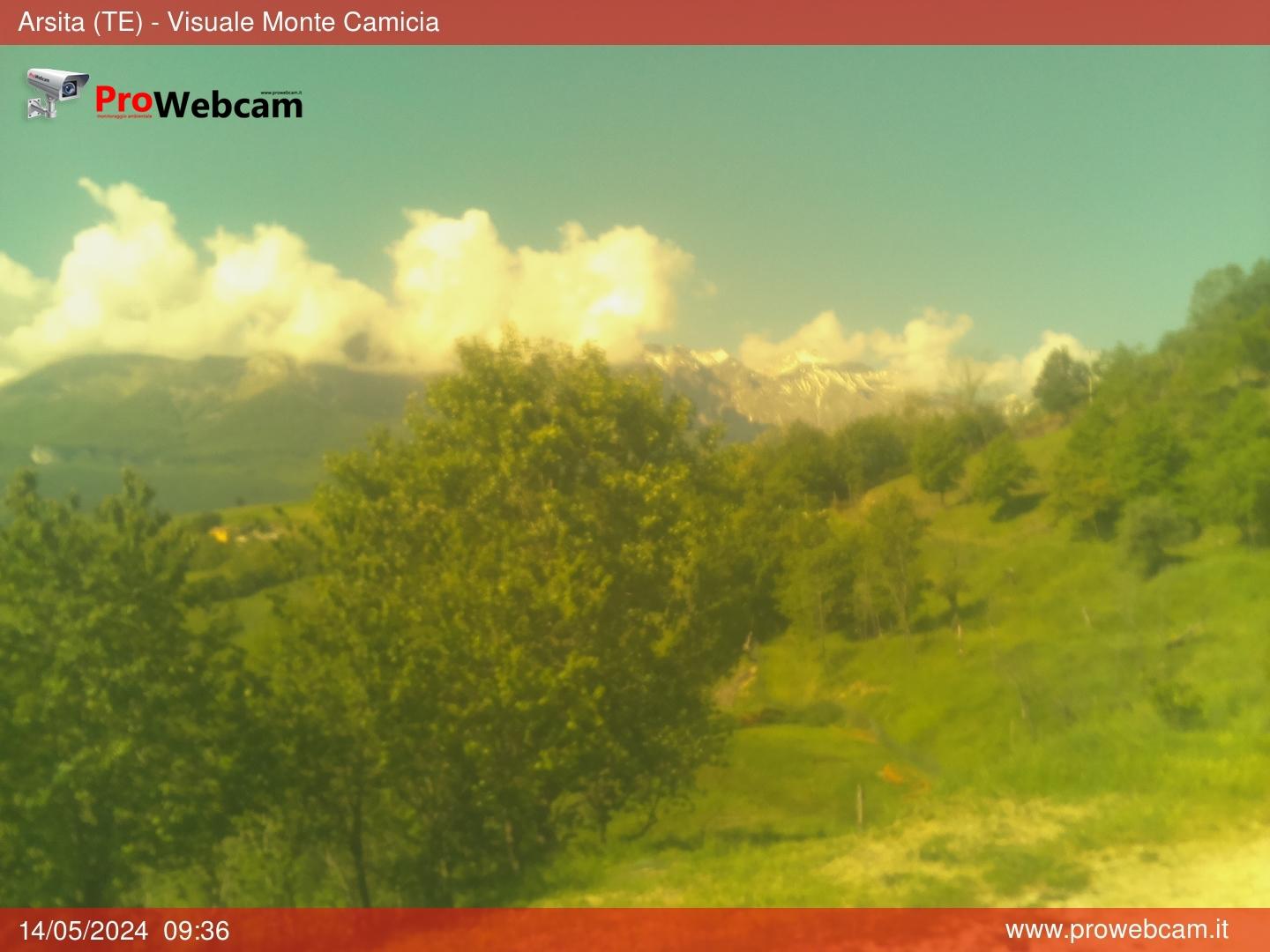 immagine della webcam nei dintorni di Teramo: webcam Arsita