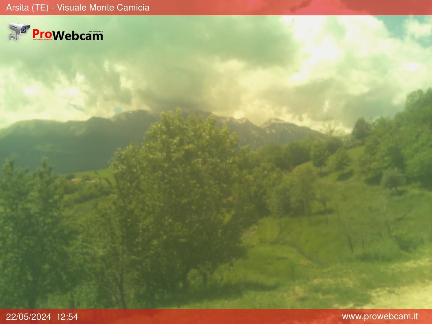 immagine della webcam nei dintorni di Casale San Nicola (alto): webcam Arsita