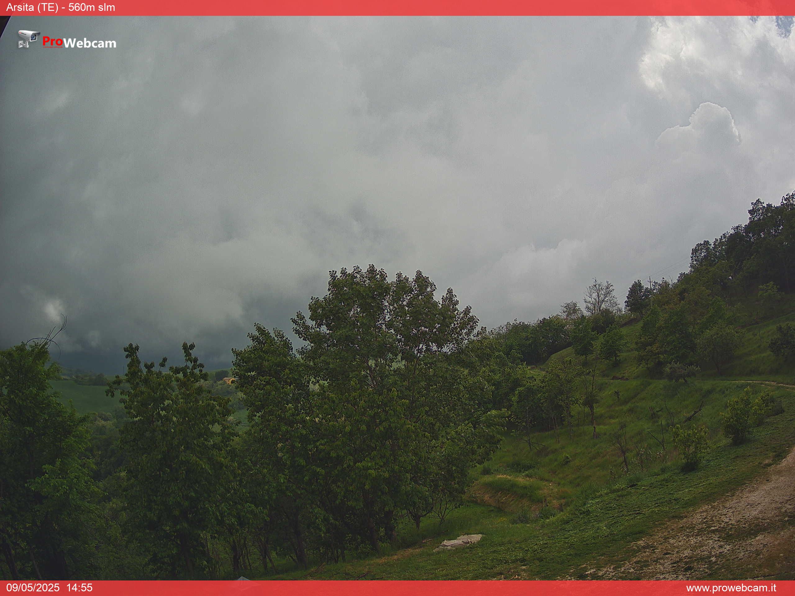 immagine della webcam nei dintorni di Penne: webcam Arsita